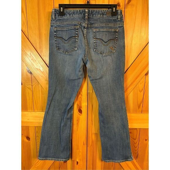 Harley Davidson jeans boot medium wash size 6 petite (4975) - Picture 4 of 8